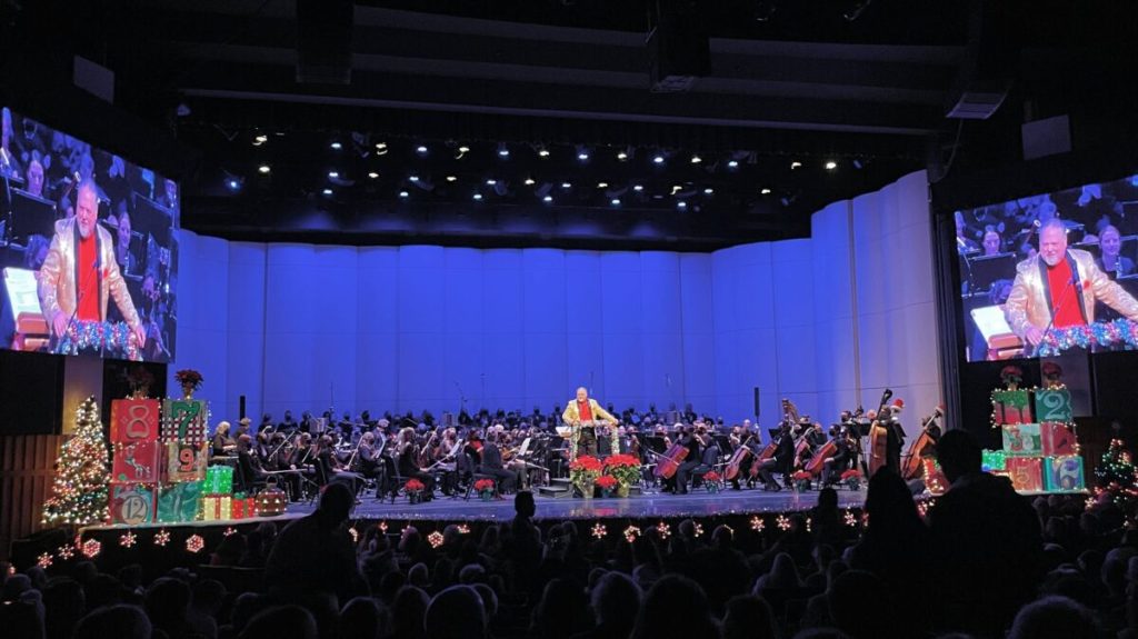 the Reno philharmonic's Spirit of the Season show