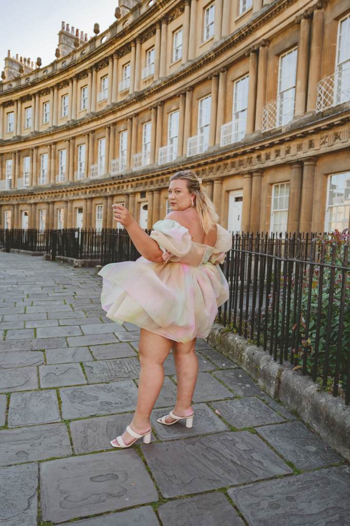 Gabbi poses at The Circus in Bath