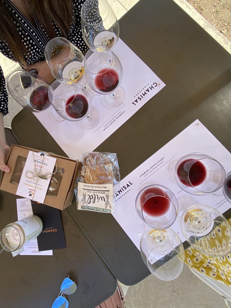 things to do in SLO - wine tasting at Chamisal